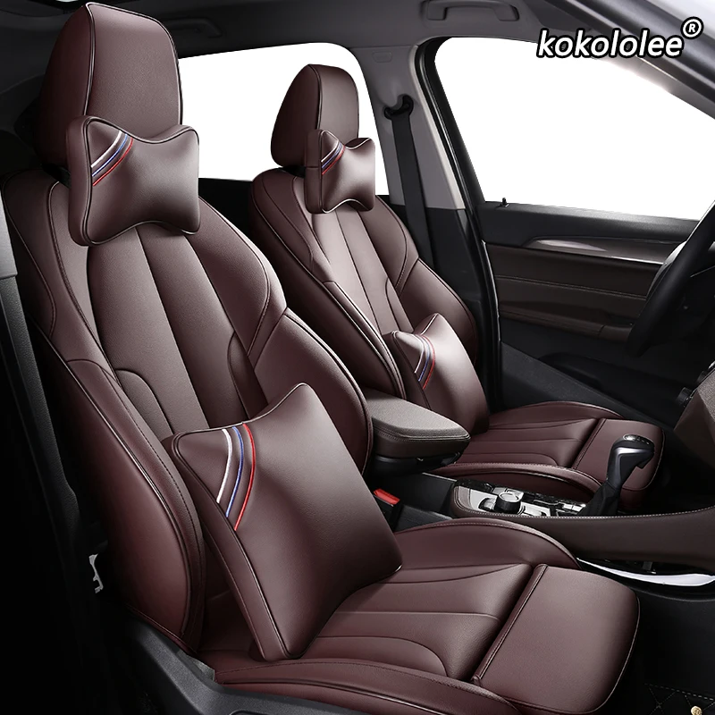  kokololee Custom Leather car seat covers For KIA Sportage Optima Cerato Forte Soul RIO K2 K3 K3S K4