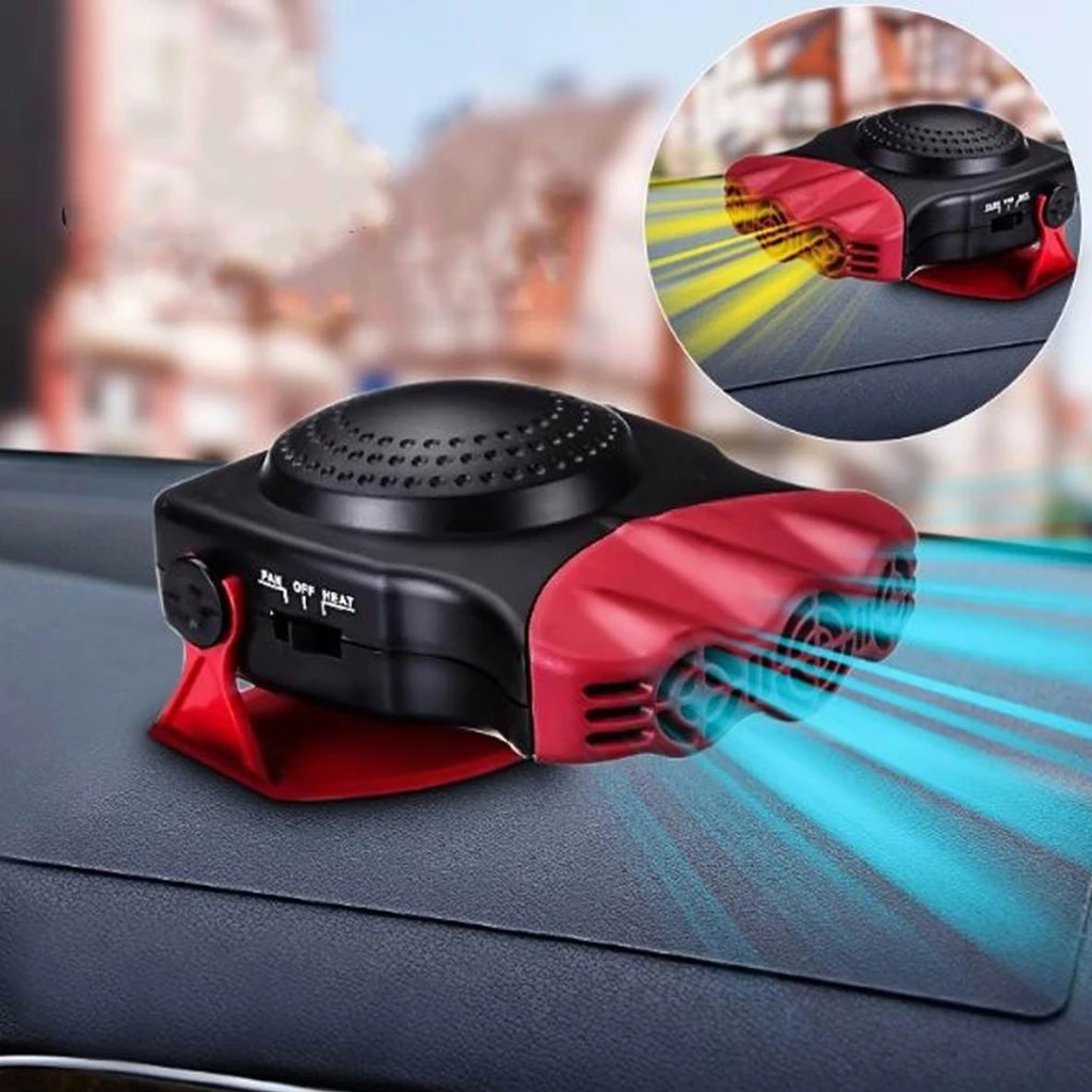 

Brand New Durable 12V 150W Car Heating Cooling Fan Heater Defroster Demister