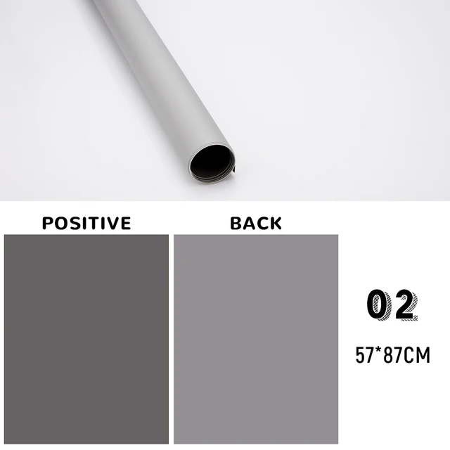 'Buy 5 Free 1'57*87cm Solid Color Double-sided Photography Board Backdrop Waterproof Background Paper Decorations Items for Food 02