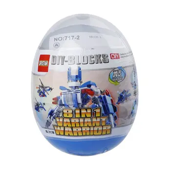 

8 In 1 Twisted Egg Blocks Portable Child Building Blocks Compact Children Assembled Toys Portable Kids Gift