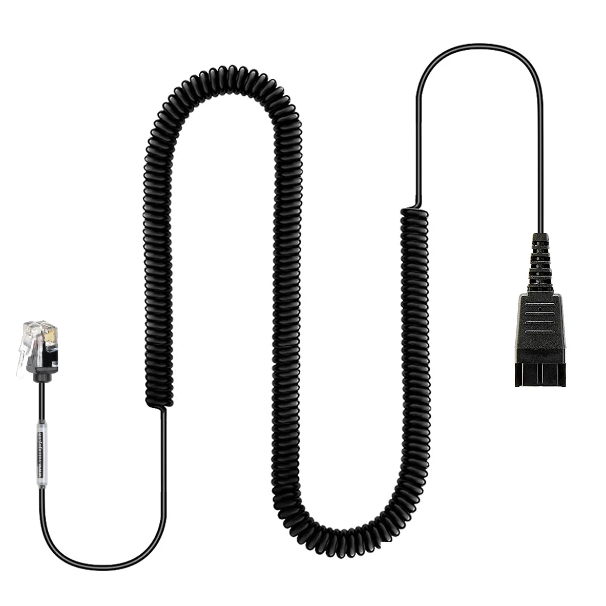 VoiceJoy Headset QD(Quick Disconnect) Connector TO USB Adapter Cable