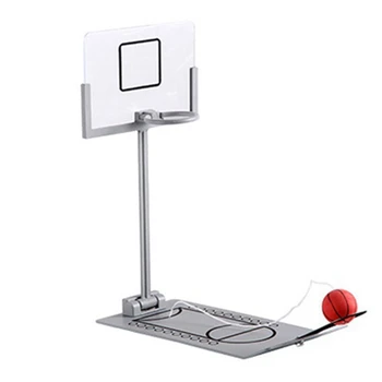 

Pressure Relief Toy Foldable Mini Basketball Game Desk Desktop Basketball Birthday Gift for CBA Lovers Training Toys