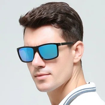 2020 Mens New Fashion Tide Sunglasses Polarized Driving Glasses Square UV400 Protection Eye Cycling Travelling