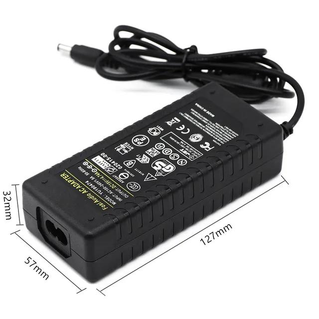 Fosi Audio 19V 4.74A Power Supply AC/DC Adapter Charger for Amplifier Laptop DAC Input 100-240V 50/60Hz 3