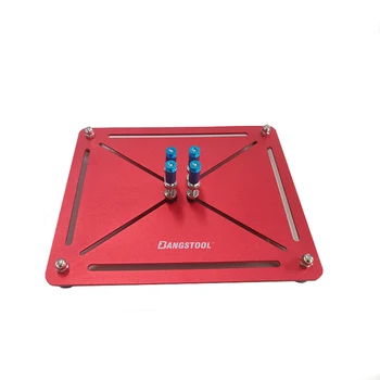 

Helping Hands Soldering Aid Tool Third Pana Hand PCB Circuit Board Holder 4 Pcs PCB Fixed Clips with Metal base Welding Tools