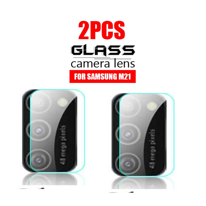 

2PCS M21 Back Camera Lens Protective Glass on For Samsung Galaxy M21 Tempered Glass M215F lens screen Protective Film