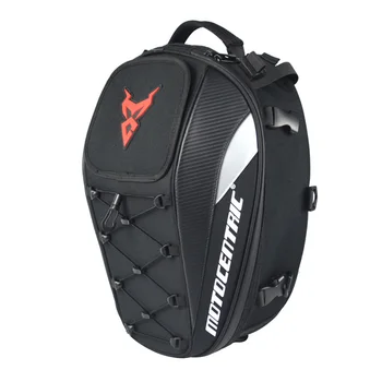 

Waterproof Large Capacity Portable Helmet Storage Motorcycle Backseat Adjustable Strap Tank Bag Travel Scratch Proof Luggage