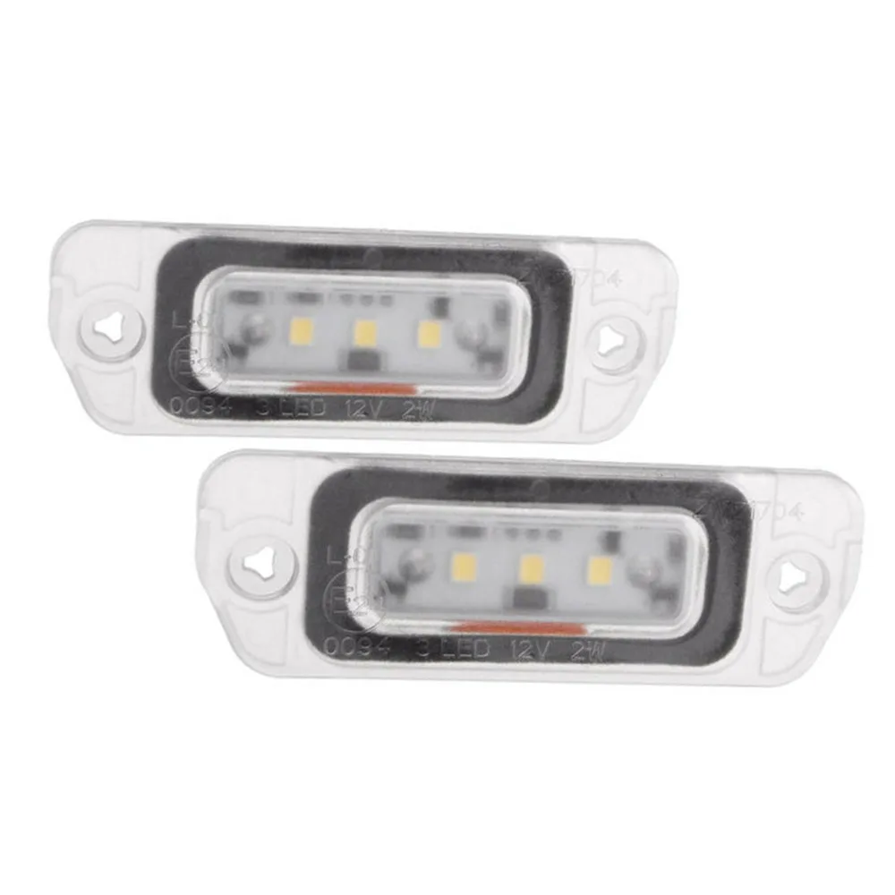 3-SMD светодиодный светильник номерного знака DC12V 2W для Mercedes-Benz AMG ML GL R W164 W251