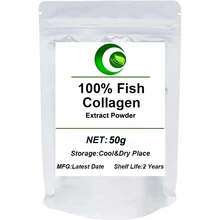 

Hydrolyzed Marine Fish Collagen Powder - Hair,Skin,Nails,Joints & Bones Health Support,Skin Tonic,Remove Wrinkles Food Grade