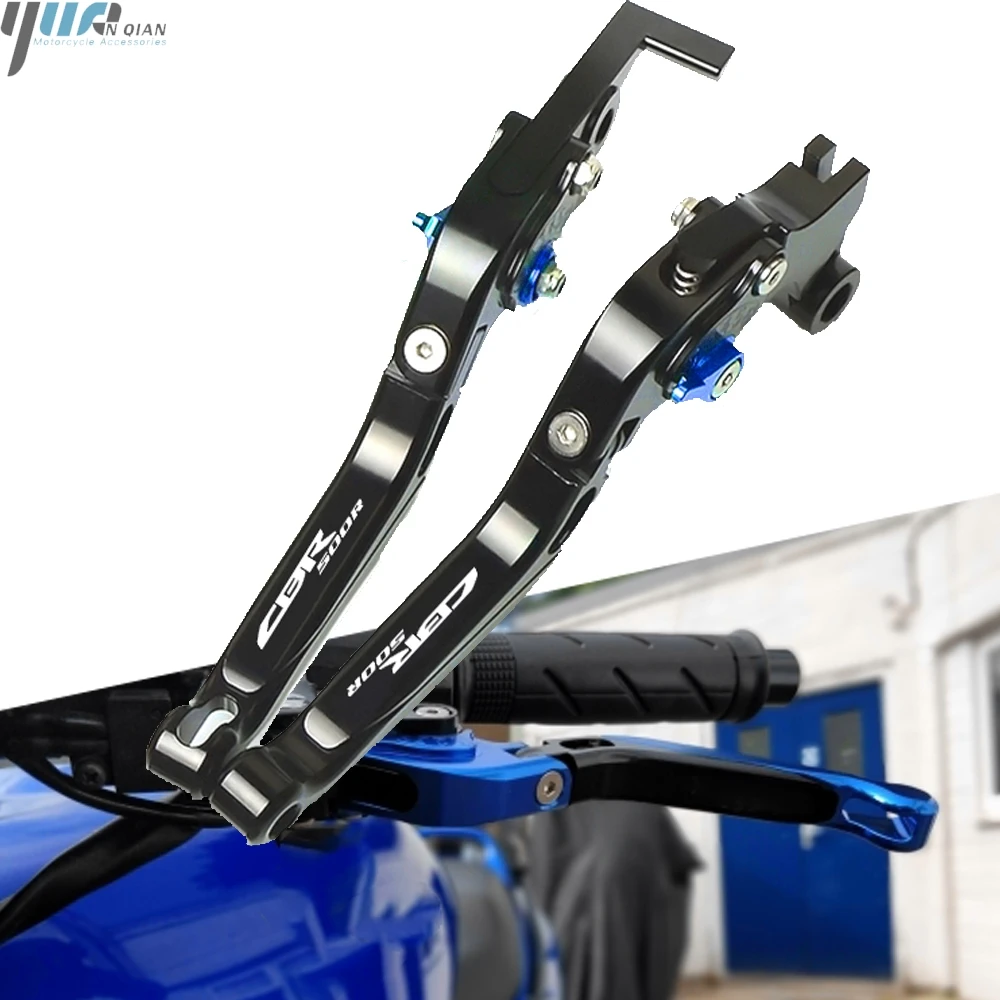 Для Honda CBR500R CBR 500 R CBR 500R 2013 CNC алюминиевые регулируемые, для гонок мотоцикла тормозные рычаги сцепления