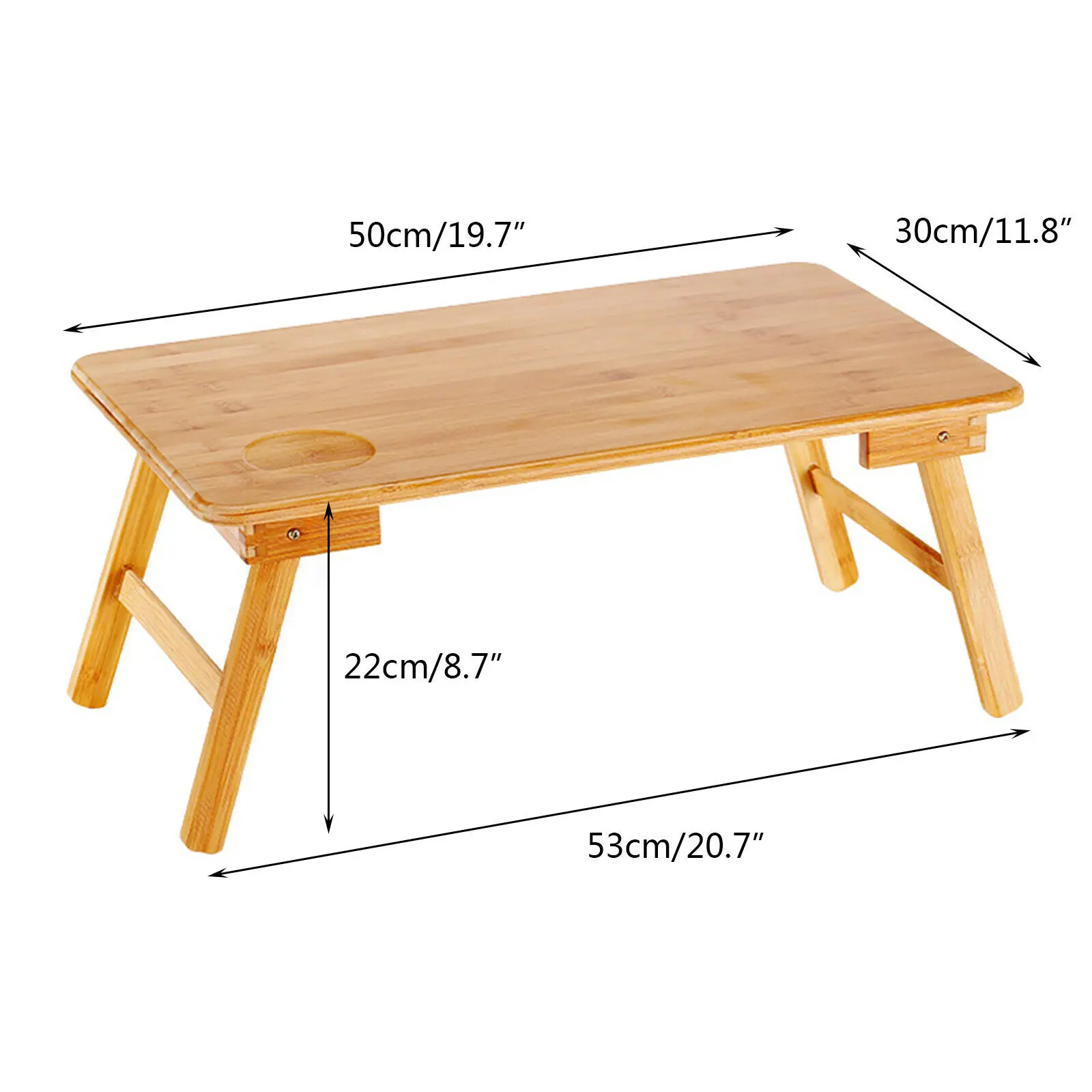 Бамбуковый складной ноутбук складные ножки Lap стол/кровать лоток подходит для 17 в ноутбук