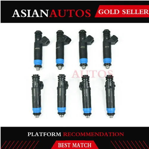 

For GENUINE SIEMENS DEKA 60lb Fuel Injectors LS1 LS6 Mustang 5.0 630cc Bosch EV1 [8]