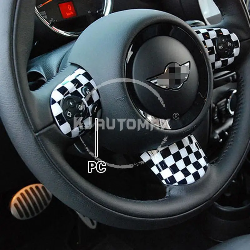 KJAUTOMAX для Mini Cooper, декоративная раковина, наклейка Union Jack R55 R56 R60 R61, пластиковый серый домкрат