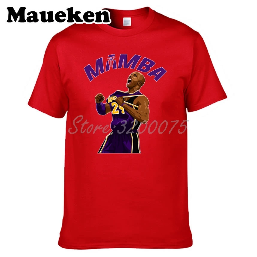 Мужская футболка Mamba Kobe Bryant 24 Лос-Анжелес Легенда одежда футболка мужская футболка для фанатов подарок футболка с круглым вырезом W19102609 - Цвет: 8