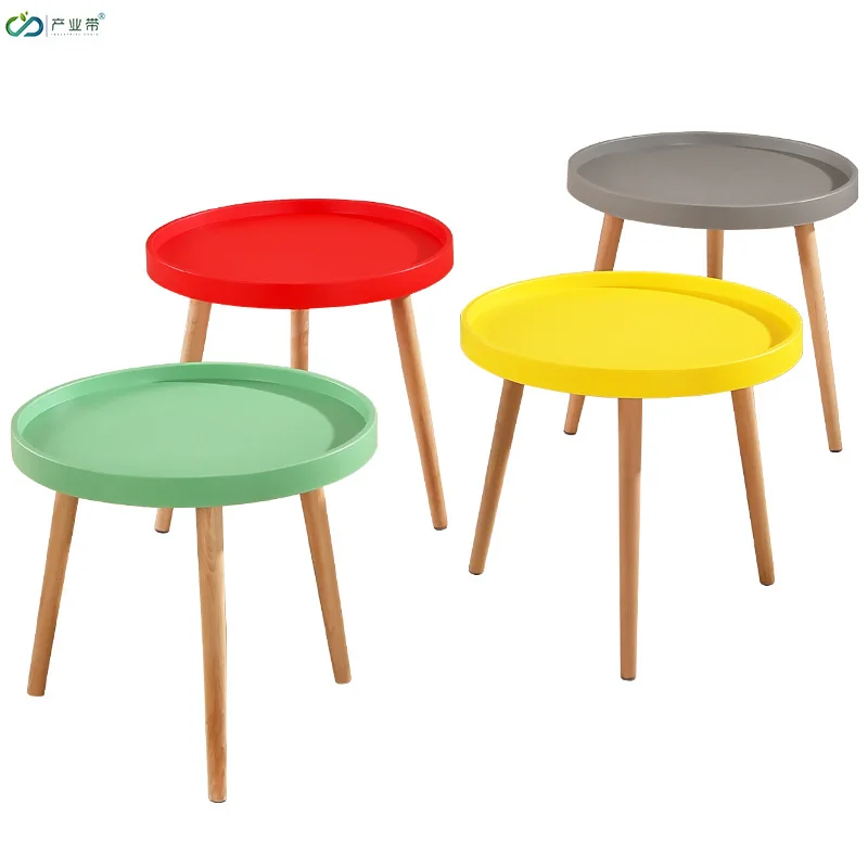 Nordic Tea table round coffee table home furniture for living room table tray brief creative side tables furniture  minimalist