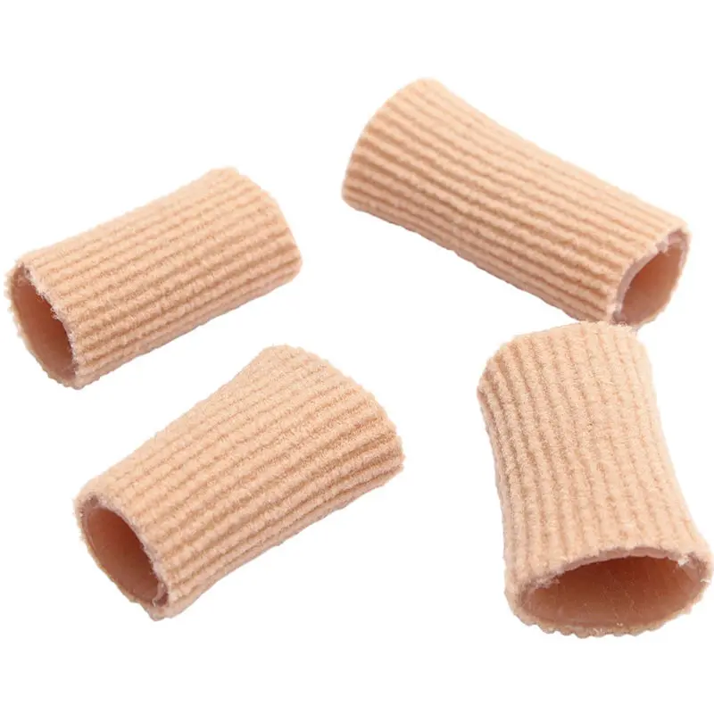 Gel Cotton Foot Fingers Toe Gel Cap Finger Toe Blister Callouses Relief Tube Protector Small Foot Care Health Toe Health Hot