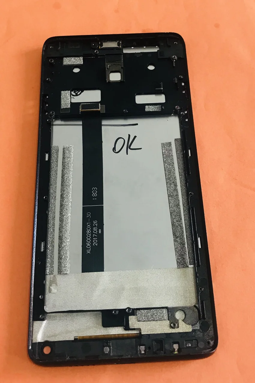 Старый ЖК-экран+ сенсорный экран+ передняя рамка для VKworld S8 MTK6750T Восьмиядерный