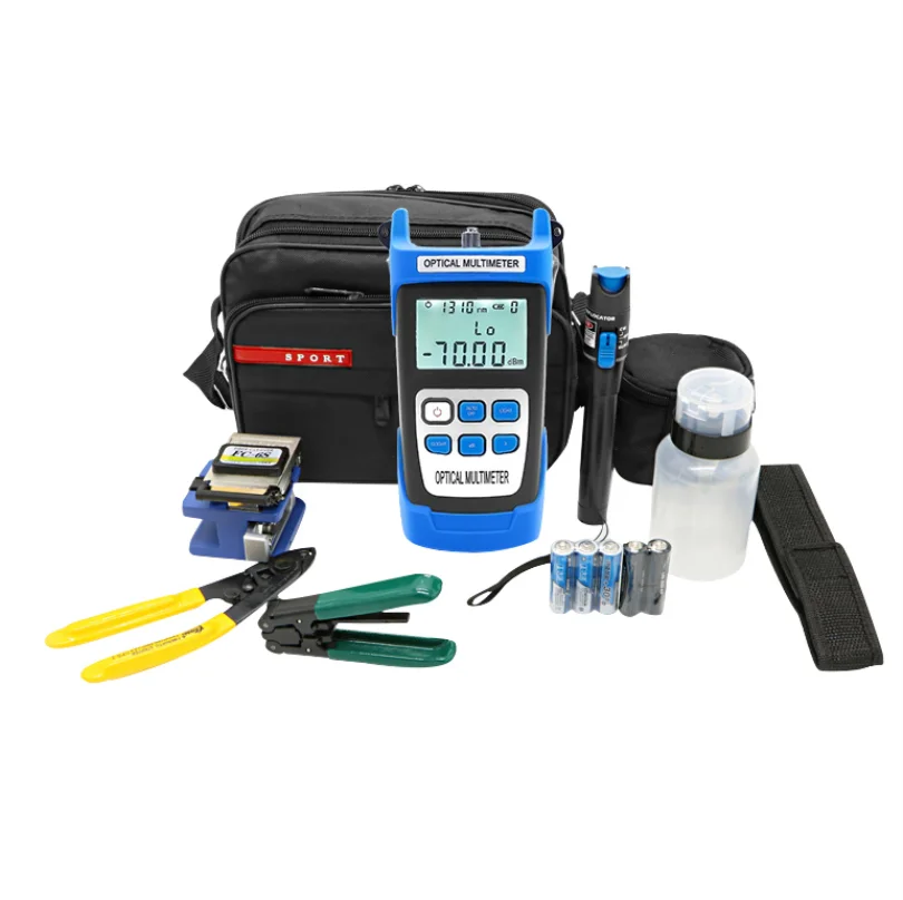 Ftth-Tool-Kit локатор Fc-6s-Fiber Кливер Optical-Power-Meter-5km волоконно-оптический визуальный дефект