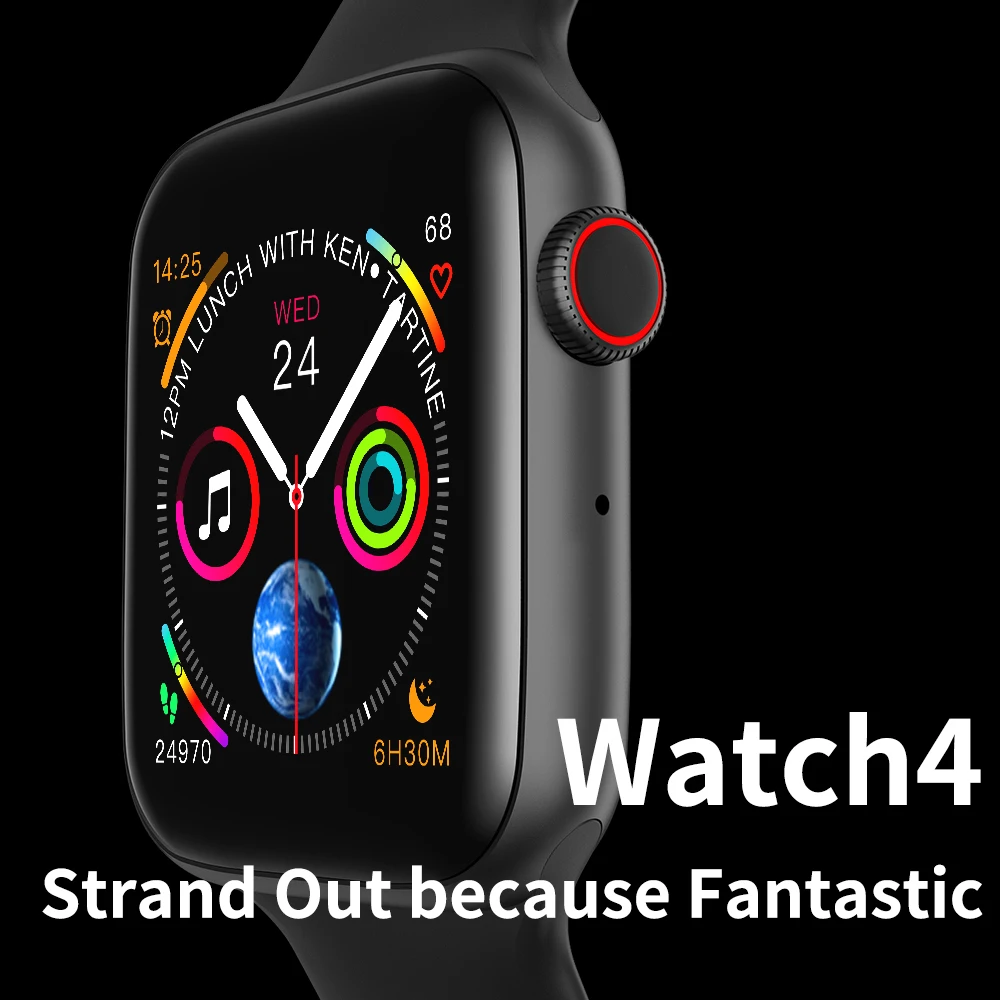  Timewolf Heart Rate Smart Watch IP68 Interactive Music Remote Camera Smart Bluetooth Watch for Andr - 4000368904369