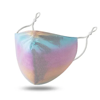 

Shining Face Mask For Women Fashion Glitter Mouth Mask Reusable Washable Cotton Mask Adults Mascarillas Mujer Cubrebocas #F