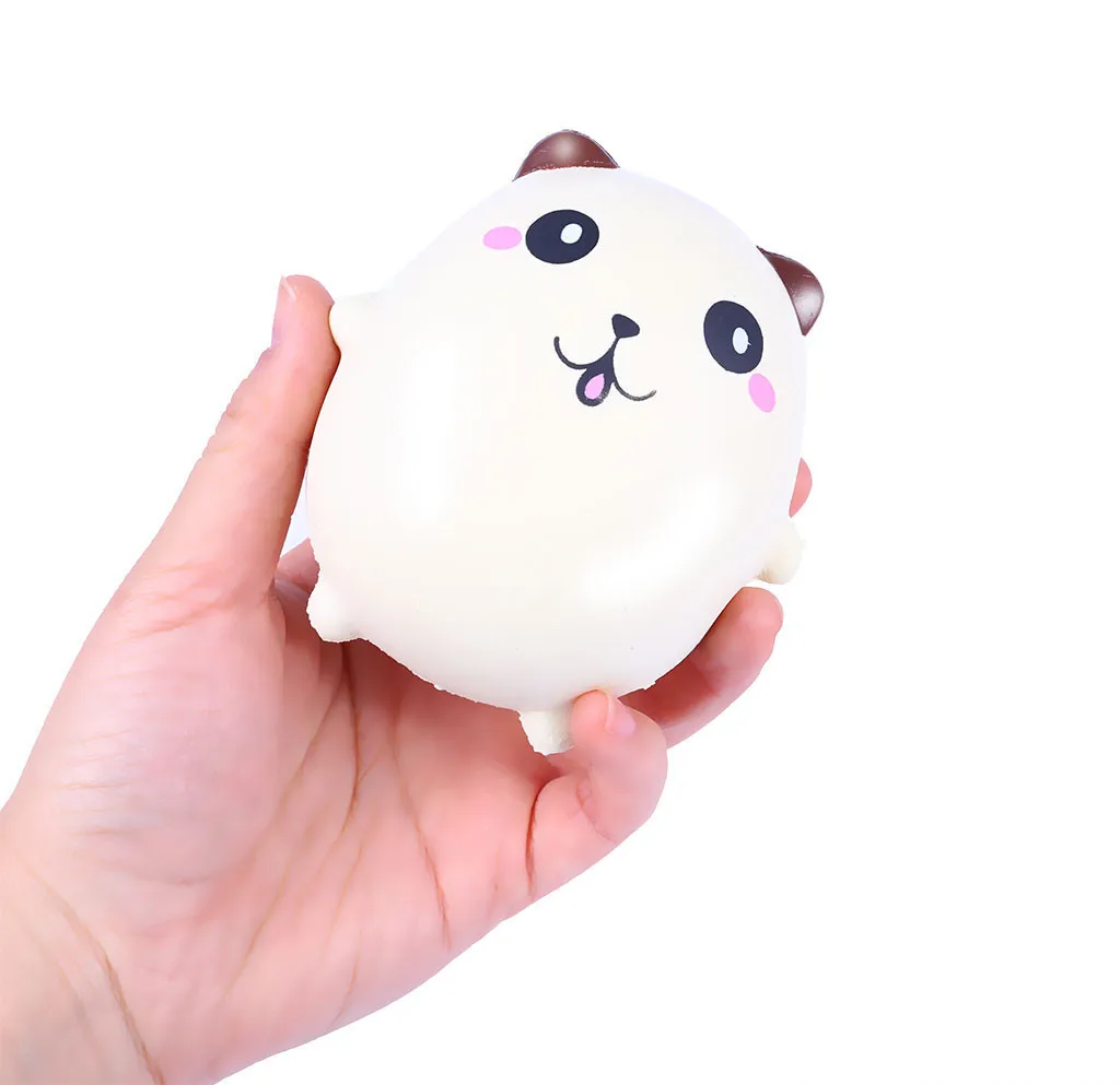 4 Pcs Adorable Animals Slow Rising Stress Relief doll Squeeze Decompression Toy Funny Holiday Gift Simulation Cartoon toy #C