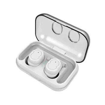 

TWS-8 Mini 5.0 Earphone Smart Earbuds Super Bass Sound Wireless Touch Control Invisible for Sports Running