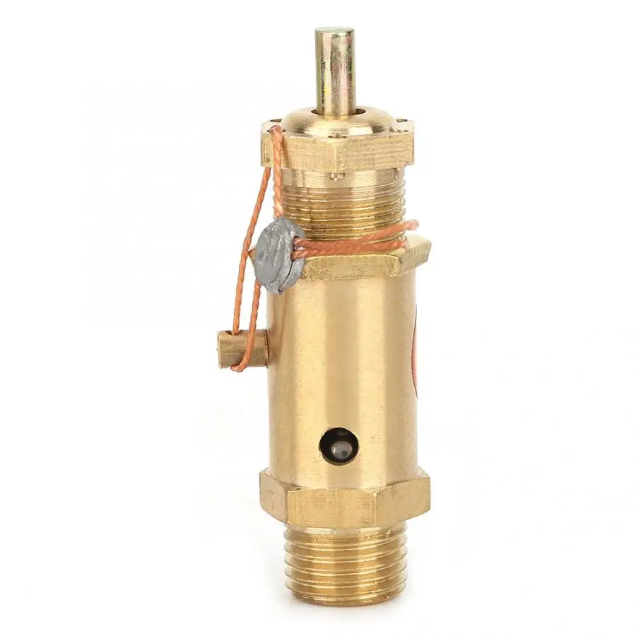 Трубчатый клапан G1/4 воздушный компрессор клапан давления для котла парогенератор электромагнитный клапан