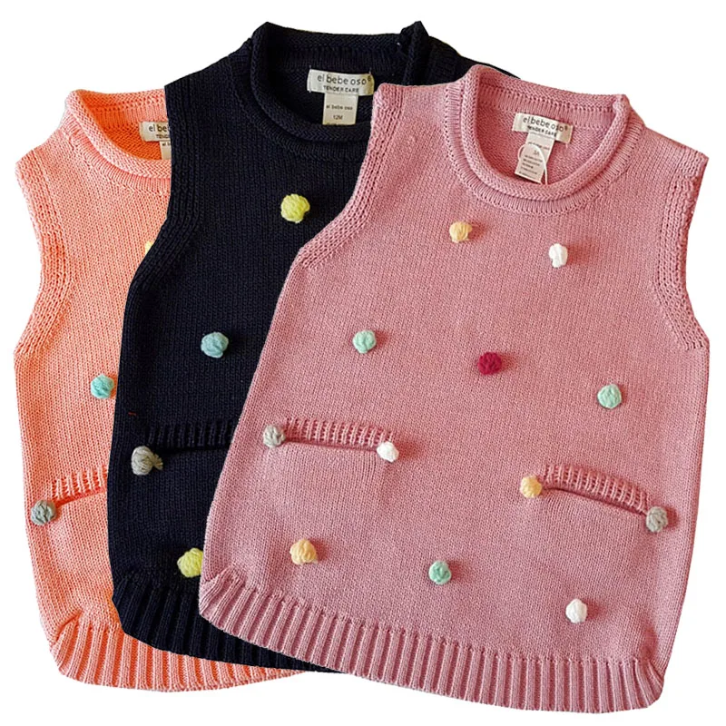 Cotton Sweater Vest Cotton Knit Vest Cotton Waistcoat Knit Vest