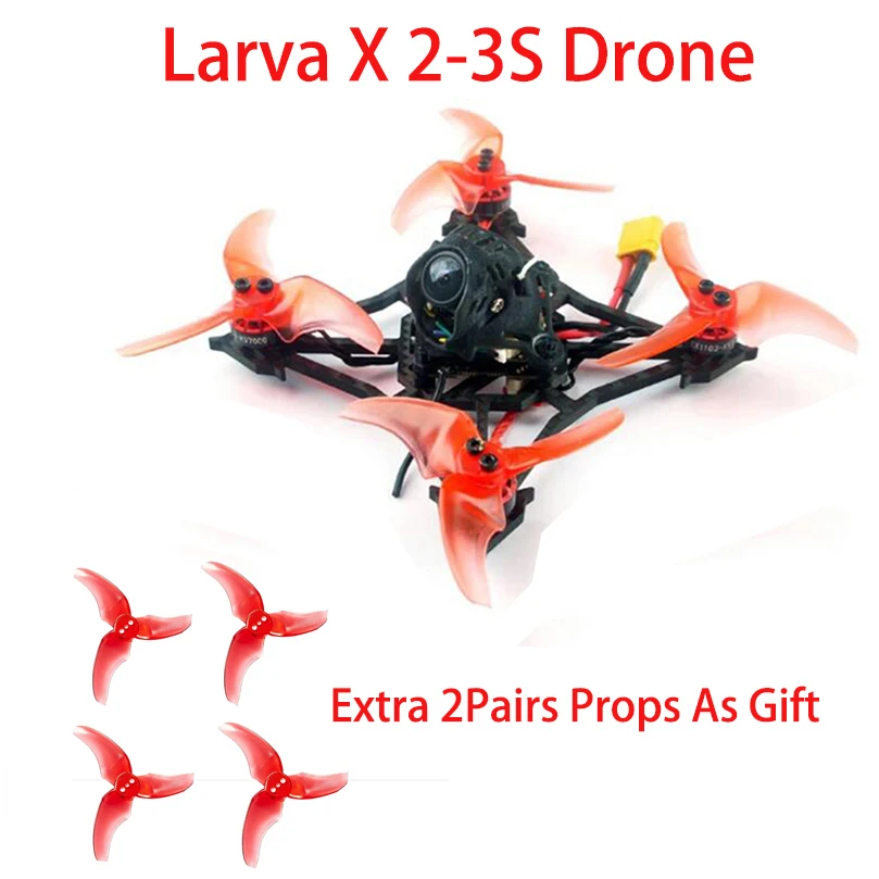 Happymodel Larva X 2-3S 2,5 дюймов бесщеточный FPV гоночный Дрон 100 мм Crazybee F4 PRO V3.0 AIO Контроллер полета камера 25 мВт~ 200 мВт VTX