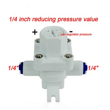 

Pressure Regulator RO Water Purifier Parts Water Pressure Switch 1/4'' Connection Regulator Valve Reducing Pressure Valve