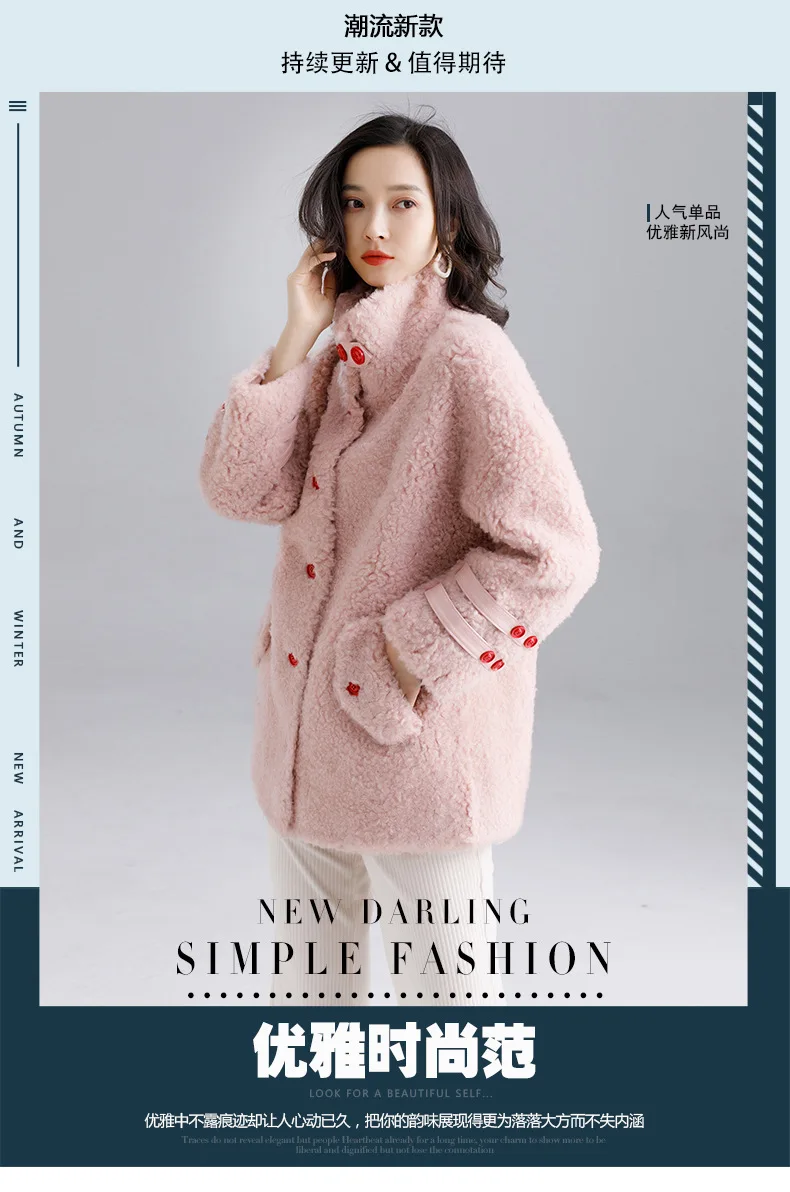 Зимние женские куртки с натуральным мехом, короткие, водонепроницаемые, на овечьем меху, повседневные, толстые, теплые, белые