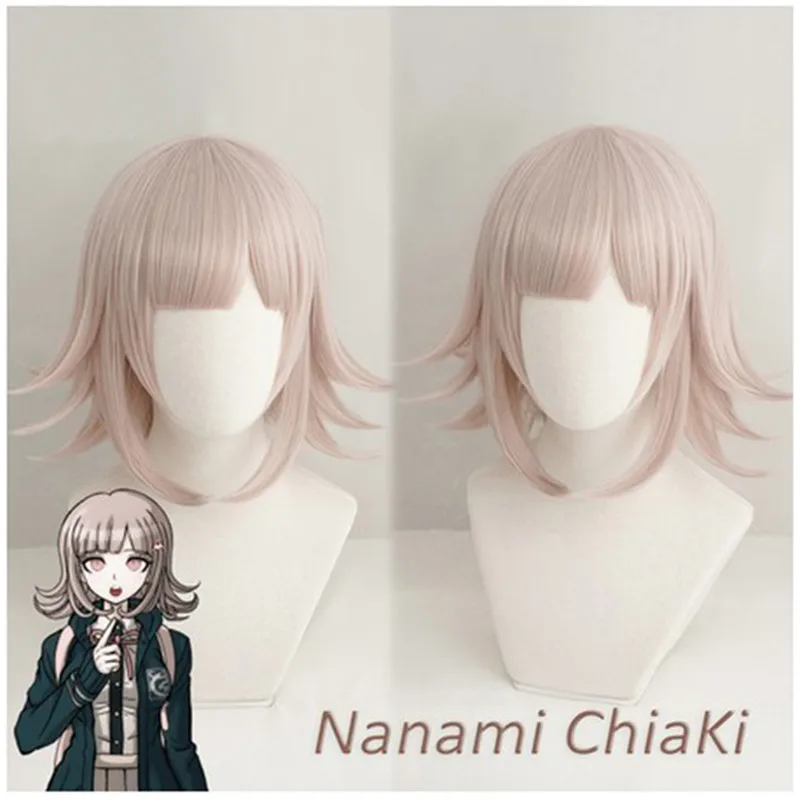 Парик NANAMI CHIAKI для косплея супер данганронпа парик аниме волосы синтетические
