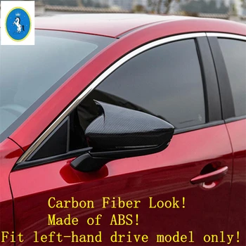 

Yimaautotrims Auto Accessory Rearview Mirror Shell Rear-view Mirror Protector Cap Cover Trim Fit For Mazda 3 2019 2020 ABS