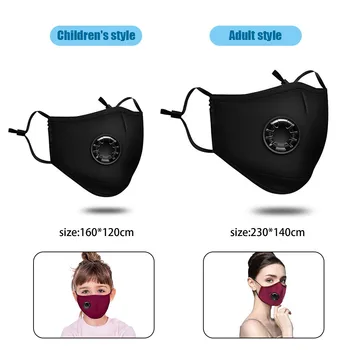 

Reusable Mask, Mask Windproof Foggy Haze Pollution Respirator Cloth Face Mask Breathable Mask Reusable Mouth Caps Washable Mout