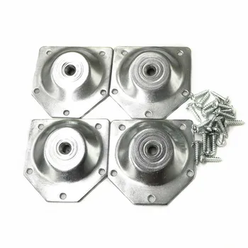 

4pcs Hardware Table Feet Angled Legs Fixing Plate Accessories Furniture With Screw Home Household Mounting Bracket Easy Install