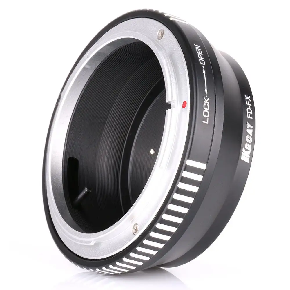 Kecay-anel Adaptador de Lente para Canon fd Lente para Fujifilm fx - Image 4