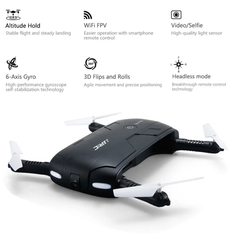 

Hot Ultra Light USB Charging RC Helicopters Foldable RC Drone Quadcopter WiFi Remote Control