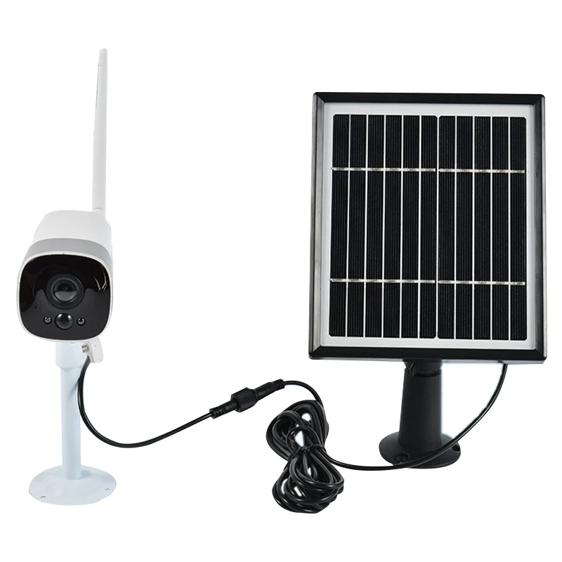 

Outdoor Wireless Surveillance Camera System, 1080P Camera Outdoor Waterproof with Night Vision Function Solar Camera