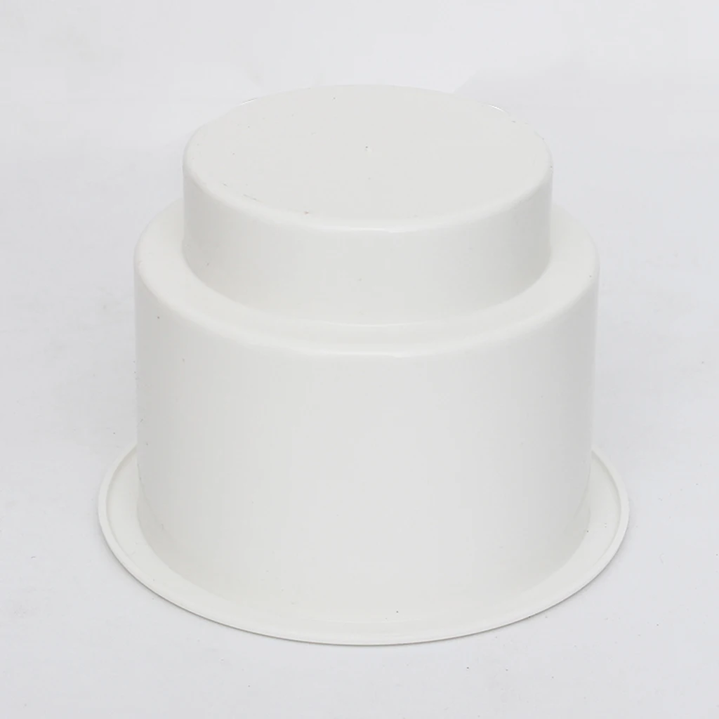 White No Holes Cup Drink Can Holder for Boat Marine RV Universal Durable