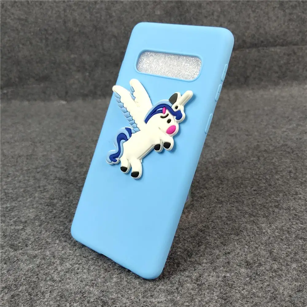 Чехол конфетного цвета с рисунком для samsung J4 Plus J415 J415F SM-J415F J4 J4 core Мягкий силиконовый чехол из ТПУ