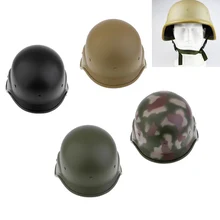 Шлем из ABS для Охота Спорт Пейнтбол скалолазание Каякинг абсорбирование с регулируемым ремешком