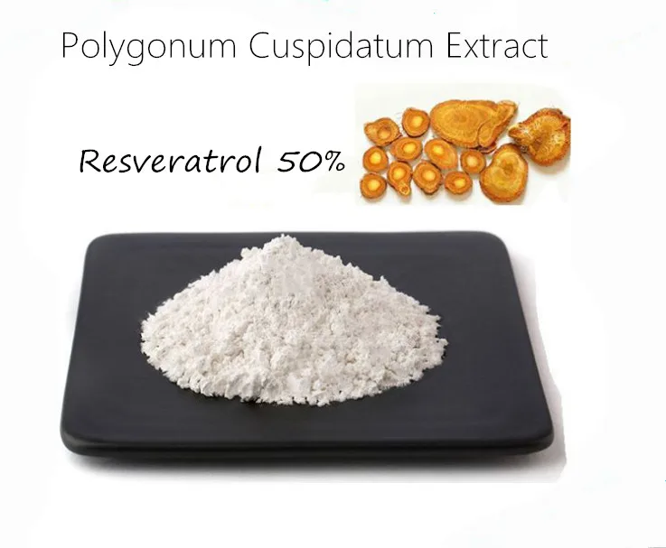 

Manufacturer direct supply Resveratrol pow-der Antioxidant Polygonum cuspidatum extract 50% CAS:501-36-0