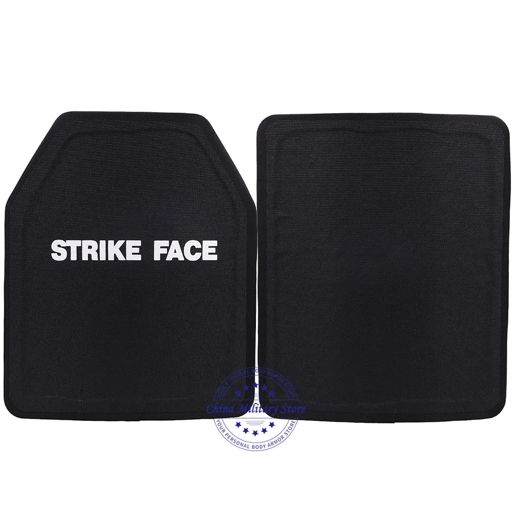 NIJ IV-placa a prueba de balas contra AK 47, placa de armadura dura de acero balístico para chaleco militar a prueba de balas, 25x30cm, 2 unids/lote