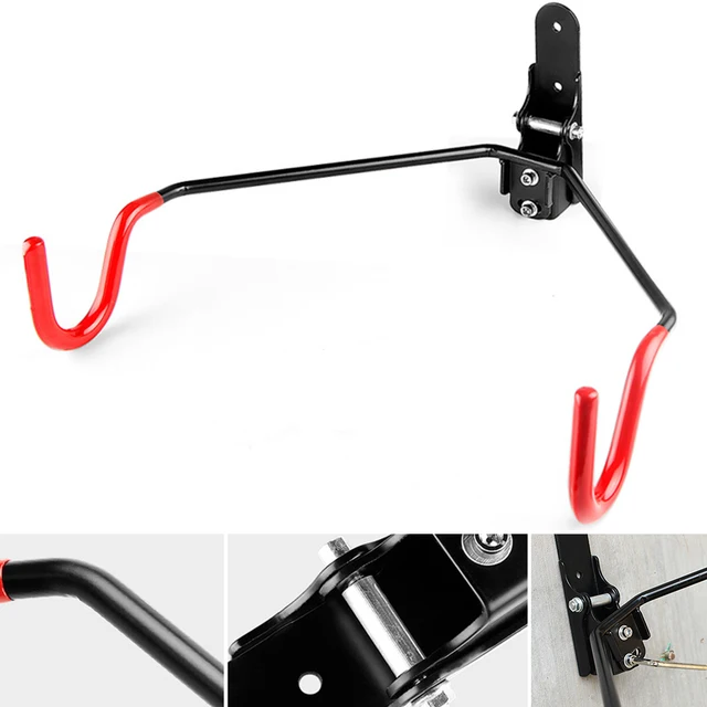 US $16.01 9pcsSet Mountain Bike Folding Anti Scratch Sports Accessories Wall Mount Hanging Bicycle Rack Hook