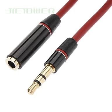 3 5 mm Audio Extension Cable Male To Female Jack Aux Stereo Microphone Headphone Connector For Car Tablet Speaker 100pcs