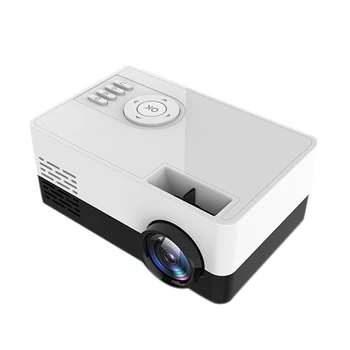 

J15 Mini Projector Support 1080P Video Home Media Player Beamer Support Synchronization with Phone (Us Plug)