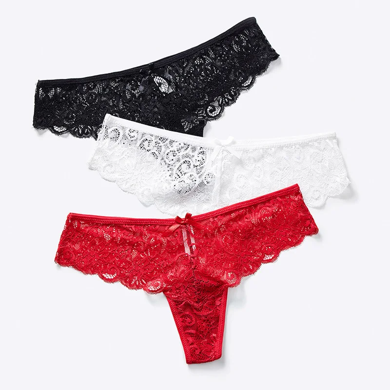 

1pcs/lot Women G String Thong Lace Hollow Low Waist Panties Thongs Sexy Ladies Tangas Plus Size S-XL Thongs Hot Underpants 35