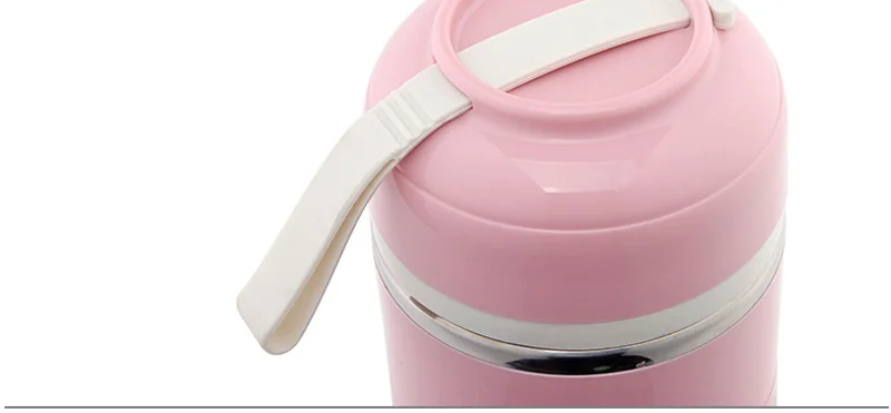 Portable Japanese Lunch Boxs Thermal Insulation Food Containers Stainless Steel Metal Plastic School Kids Bento Box Dinner Sets23