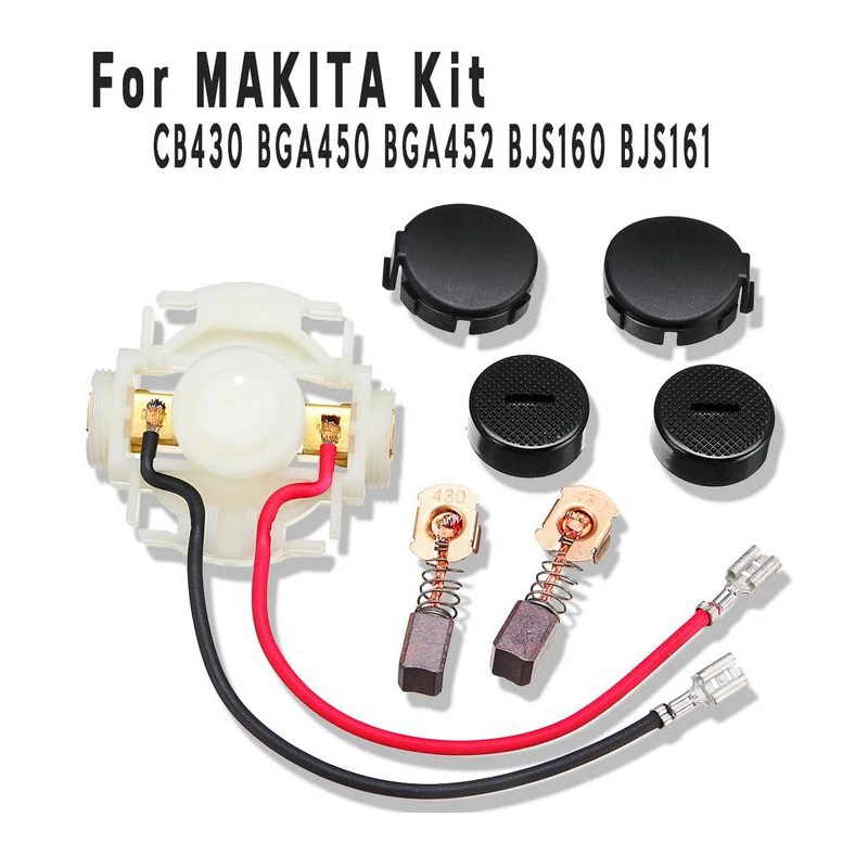 Угольный держатель для угольной щетки CB 430 Makita 638921 2 BGA450 BGA452 DGA452 BGD800 Набор