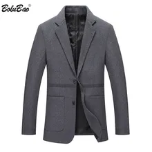BOLUBAO, качественные Брендовые мужские шерстяные пальто, Осень-зима, новинка, мужское пальто в деловом стиле, модное, мужское, приталенное, шерстяное пальто
